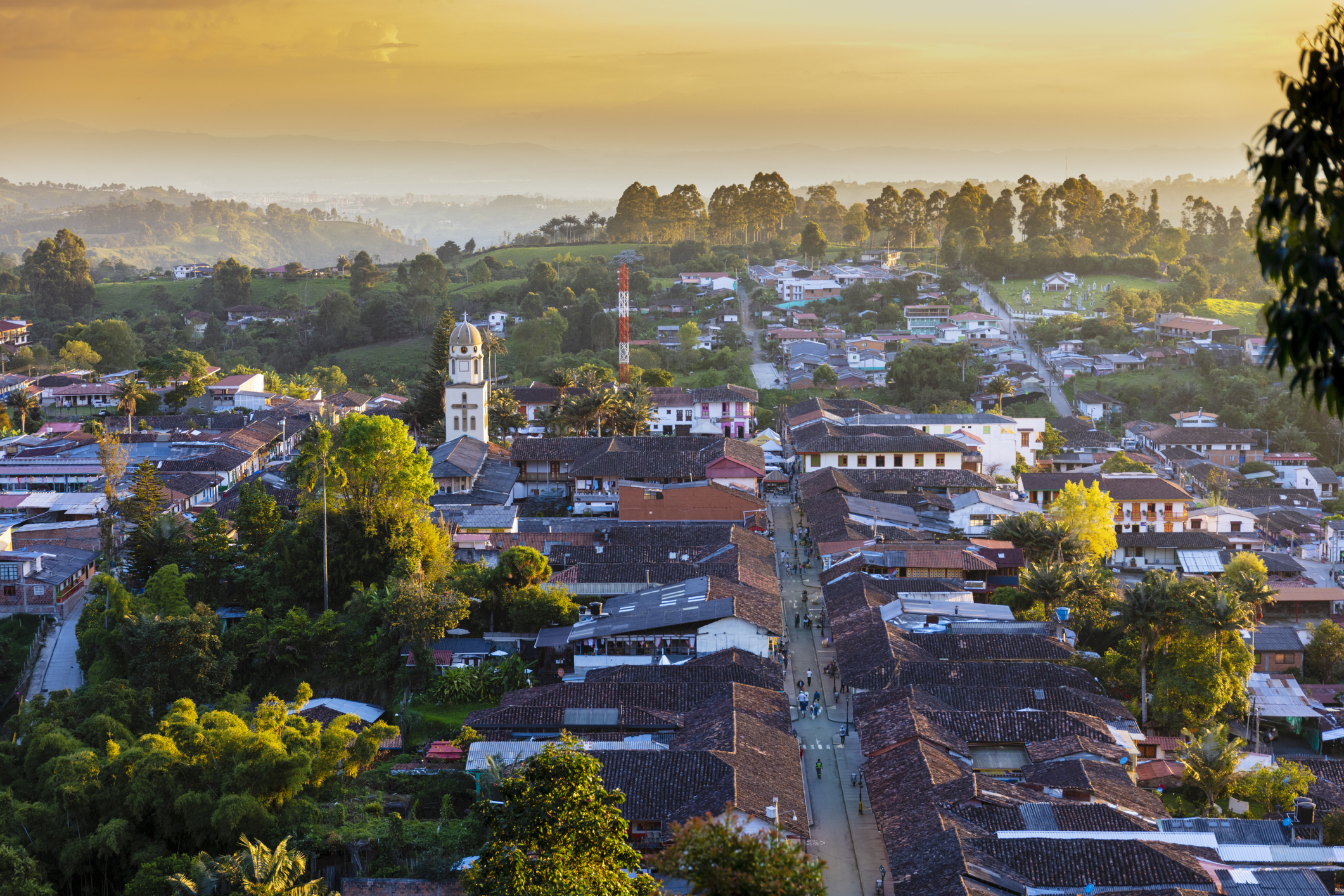 Salento es el pueblo más antiguo y grande del departamento de Quindío.