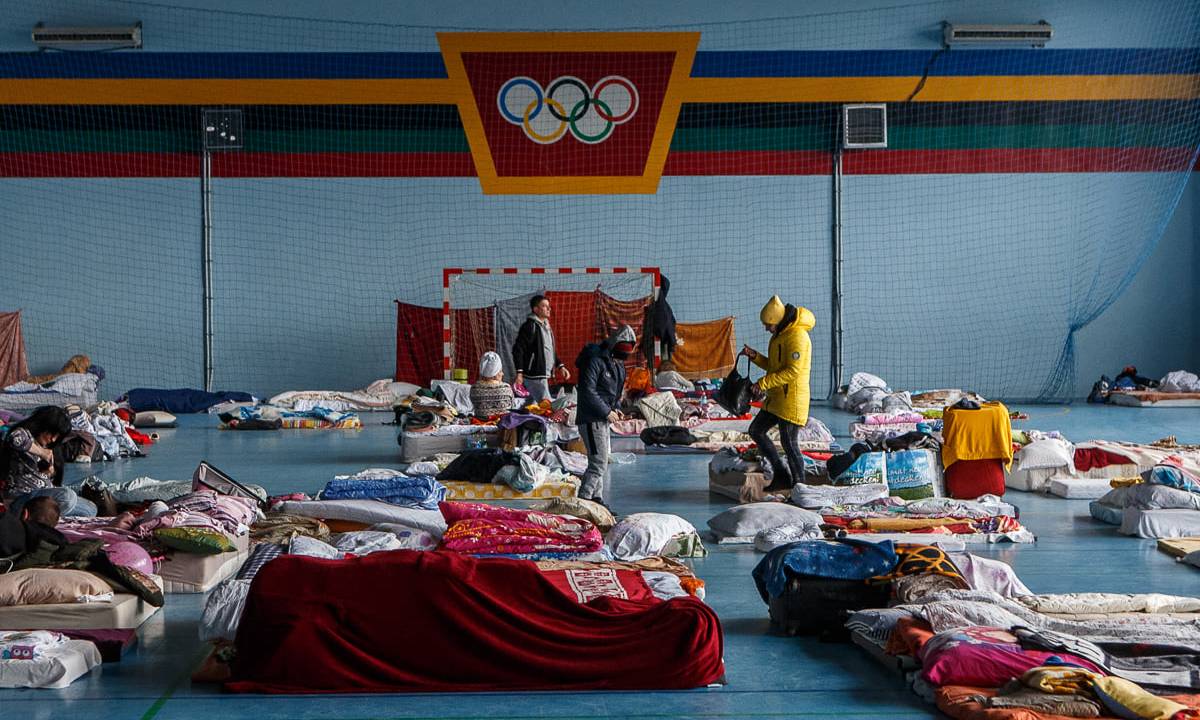 El peligro del tráfico de personas en casos de refugiados Foto.