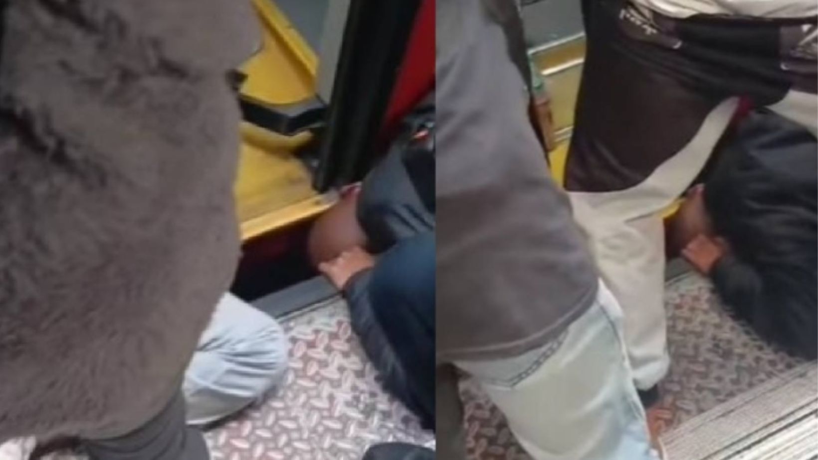 El accidente se dio tras realizar una peligrosa maniobra