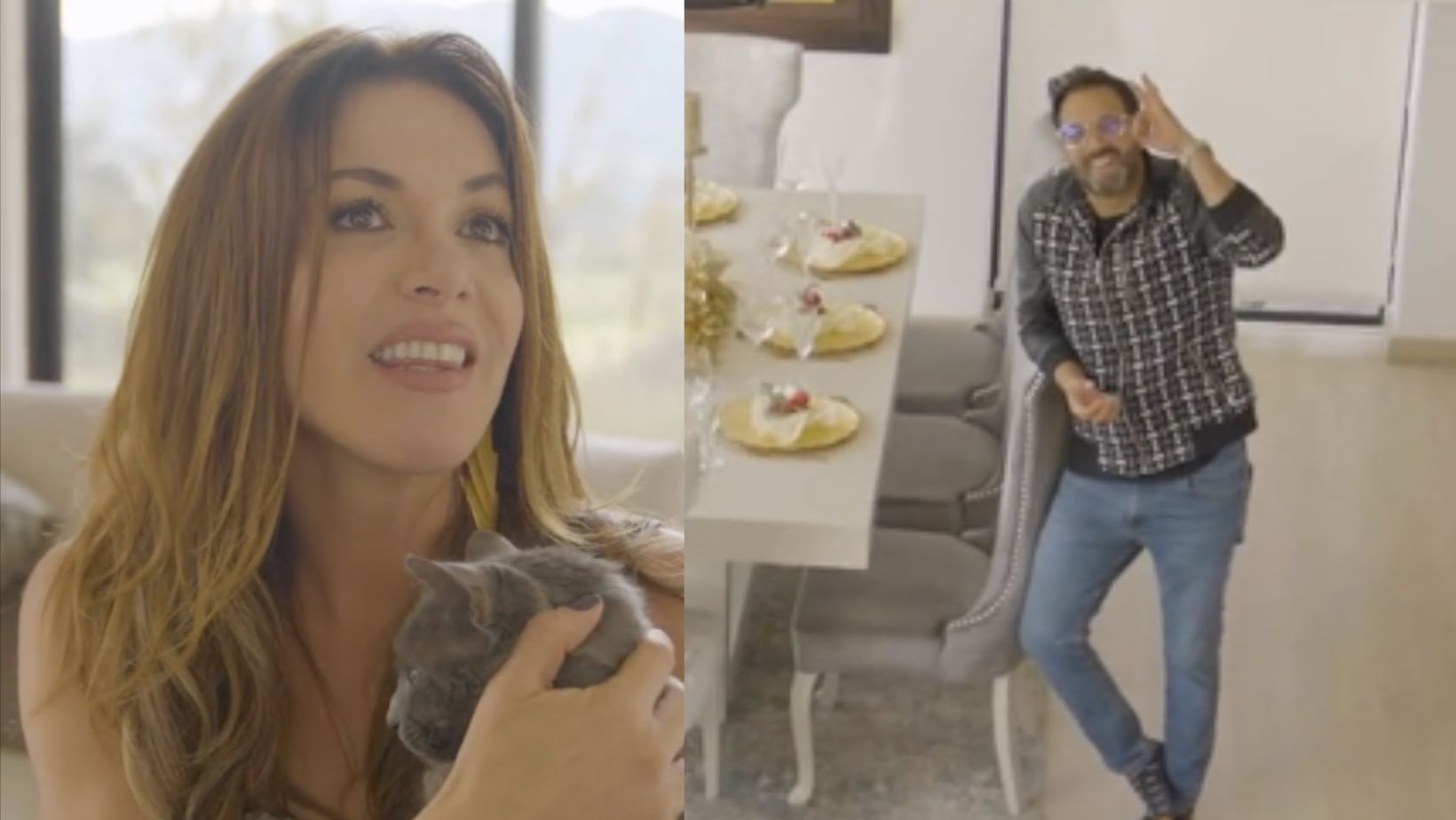 Nataly Umaña y Alejandro Estrada