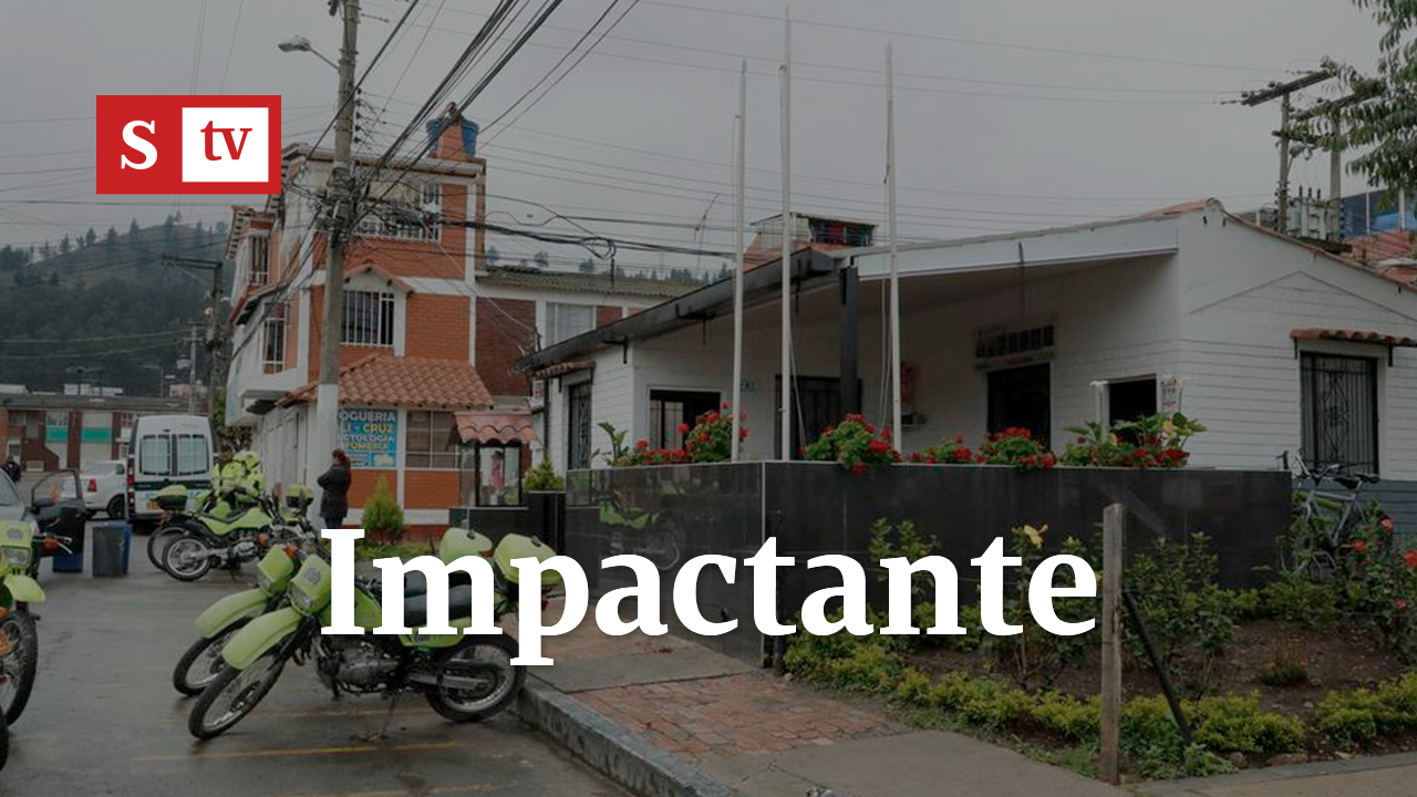 Escalofriantes imágenes del incendio en CAI de Soacha