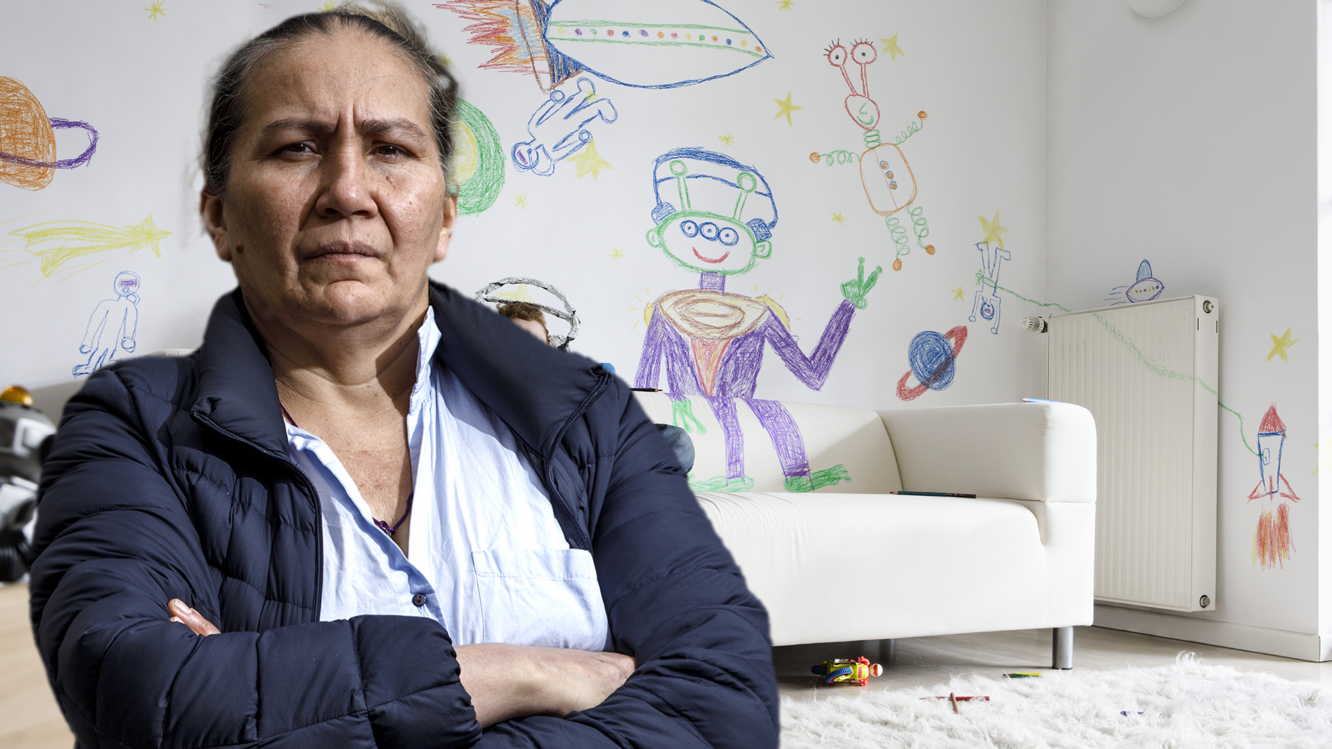 Marelbys Meza / cuarto niño