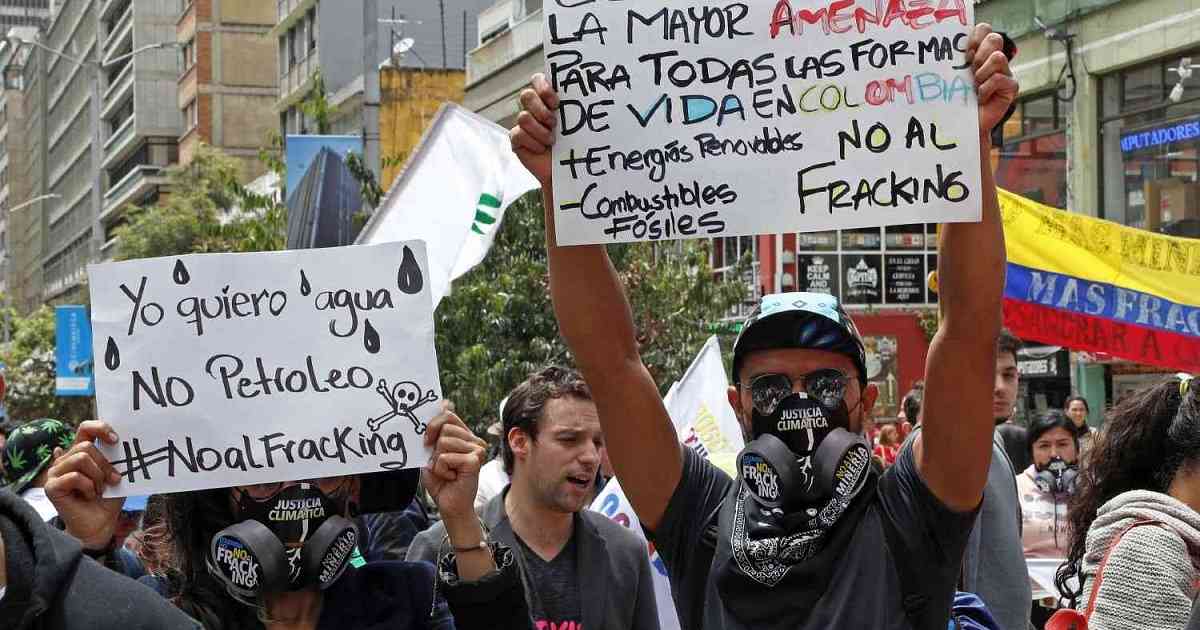 Los defensores del medio ambiente se oponen a prácticas como el fracking. Foto: León Darío Peláez. 