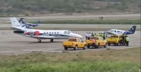 Avión venezolano aterrizó en Cúcuta este viernes