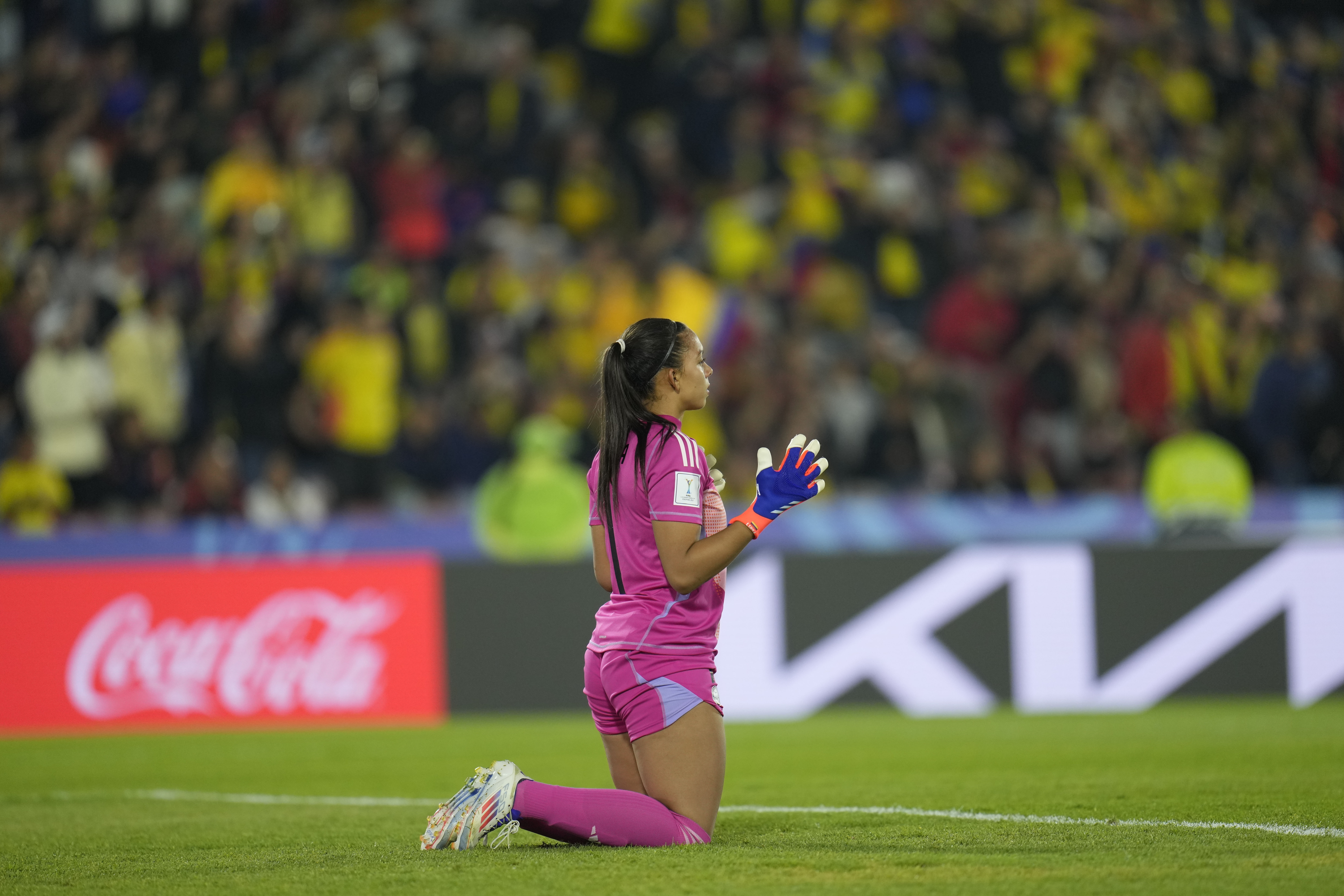 Luisa Agudelo, arquera de la Selección Colombia Sub-17