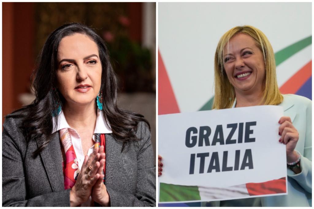 Política colombiana e italiana. Foto: Semana y AP Photo/Gregorio Borgia