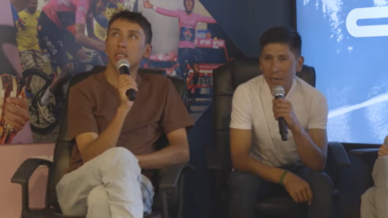 Egan Bernal y Nairo Quintana se unieron en la más reciente edición de Cyclast.