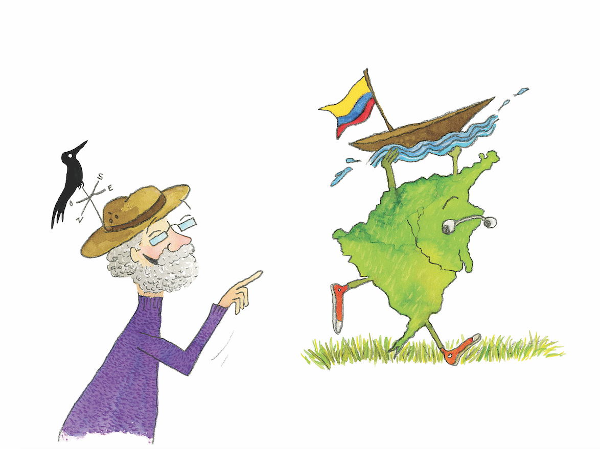 Nueva edición de “Colombia, mi abuelo y yo”, un viaje literario por el país  y sus paisajes
