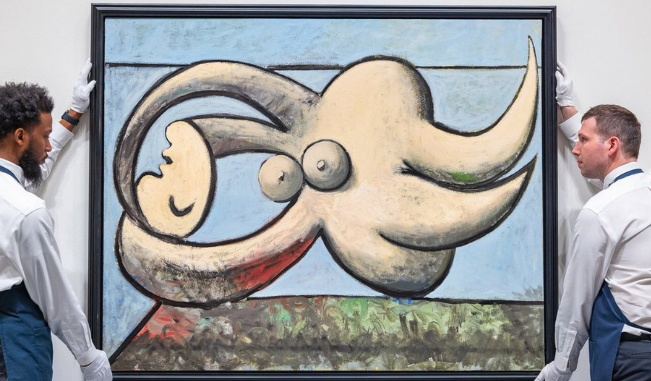 El cuadro es una de los tantos en los que Picasso representa a su musa ya amante.