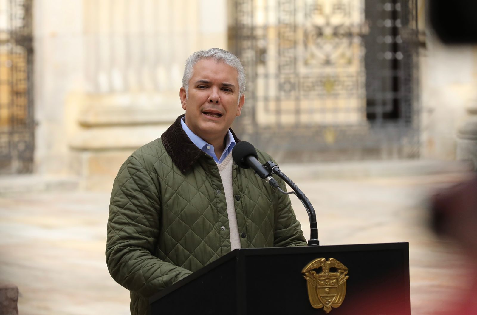 Presidente Iván Duque, apertura de votaciones