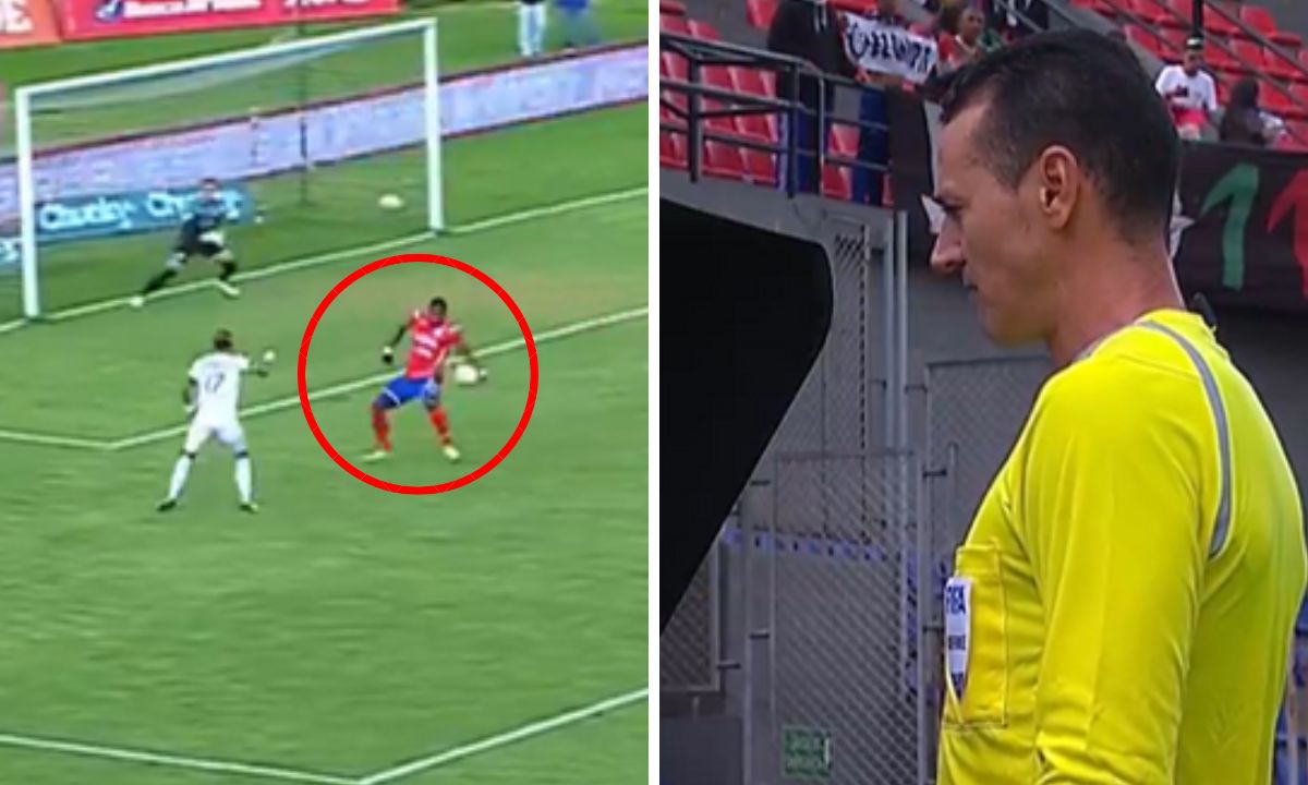 Polémica en el Pasto vs. Once Caldas.