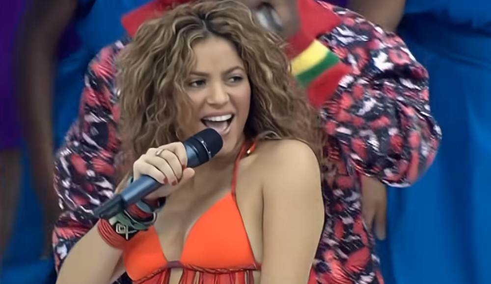 La cantante revivió imágenes de su paso por el Mundial de Alemania 2006.