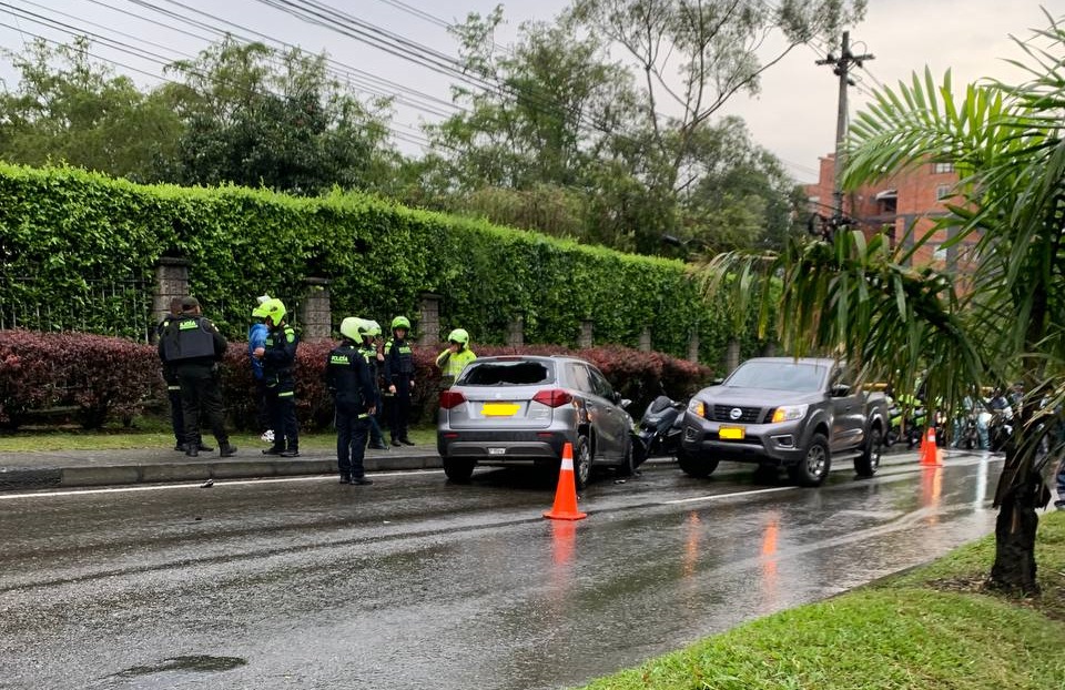 El hecho se presentó en la avenida Las Palmas