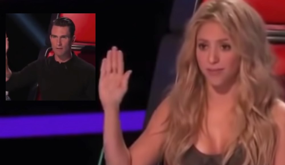 Ambos artistas pasaron varios momentos graciosos en The Voice, donde fueron mentores.