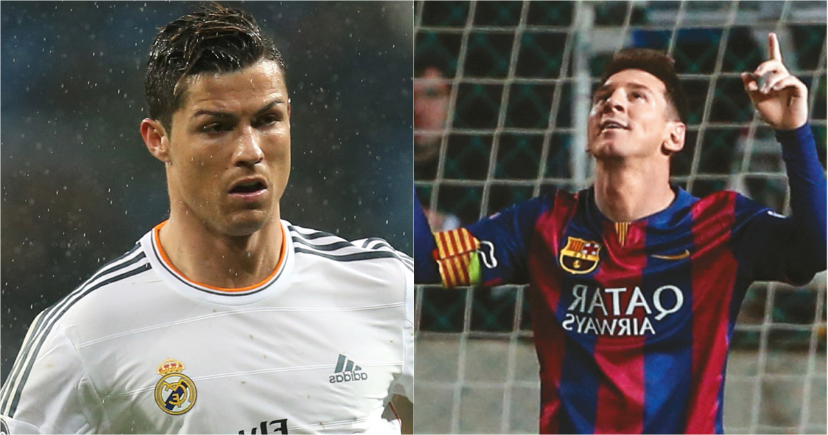 La última imagen viral de la rivalidad Cristiano Ronaldo vs Messi