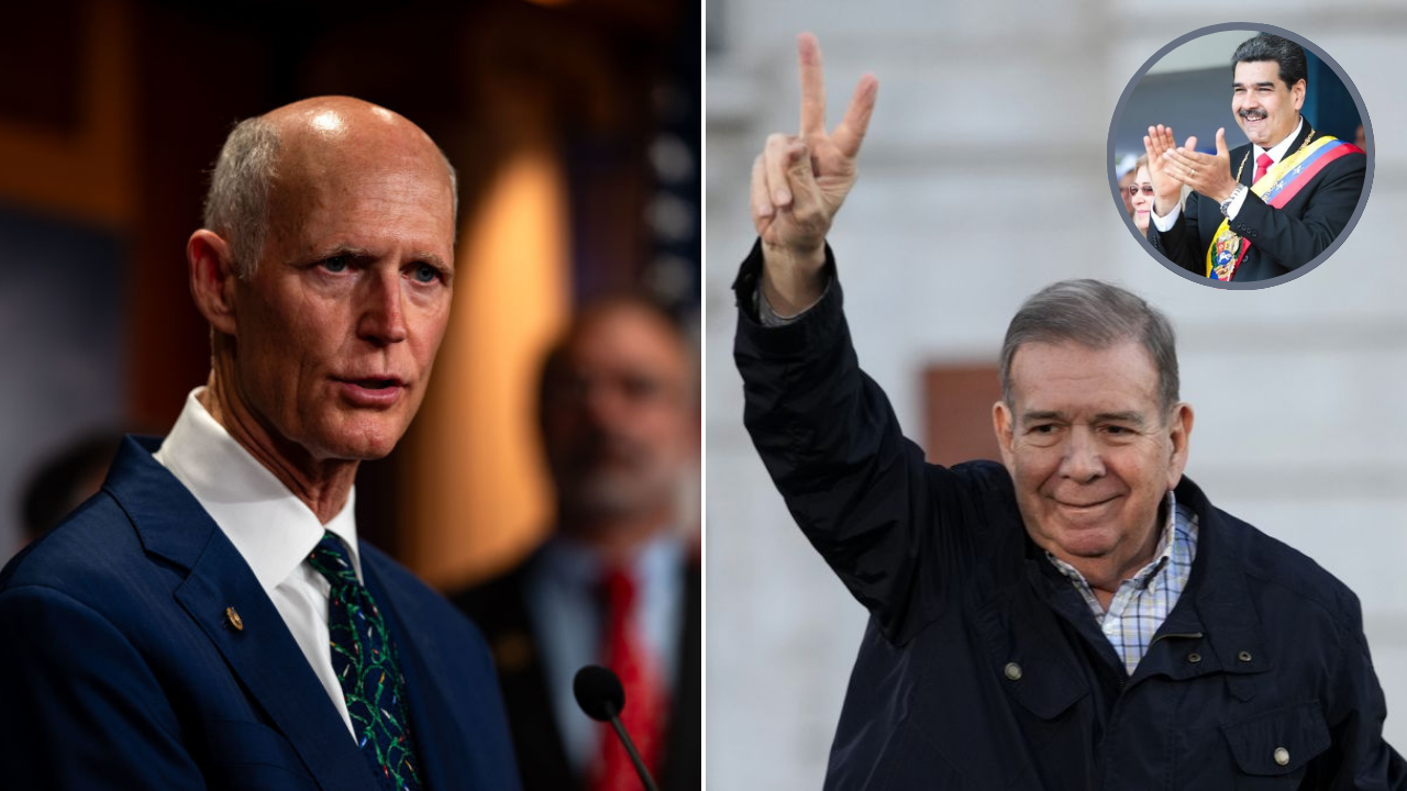 Rick Scott aseguró que la victoria de Edmundo González refleja la voluntad popular y arremetió contra Maduro.