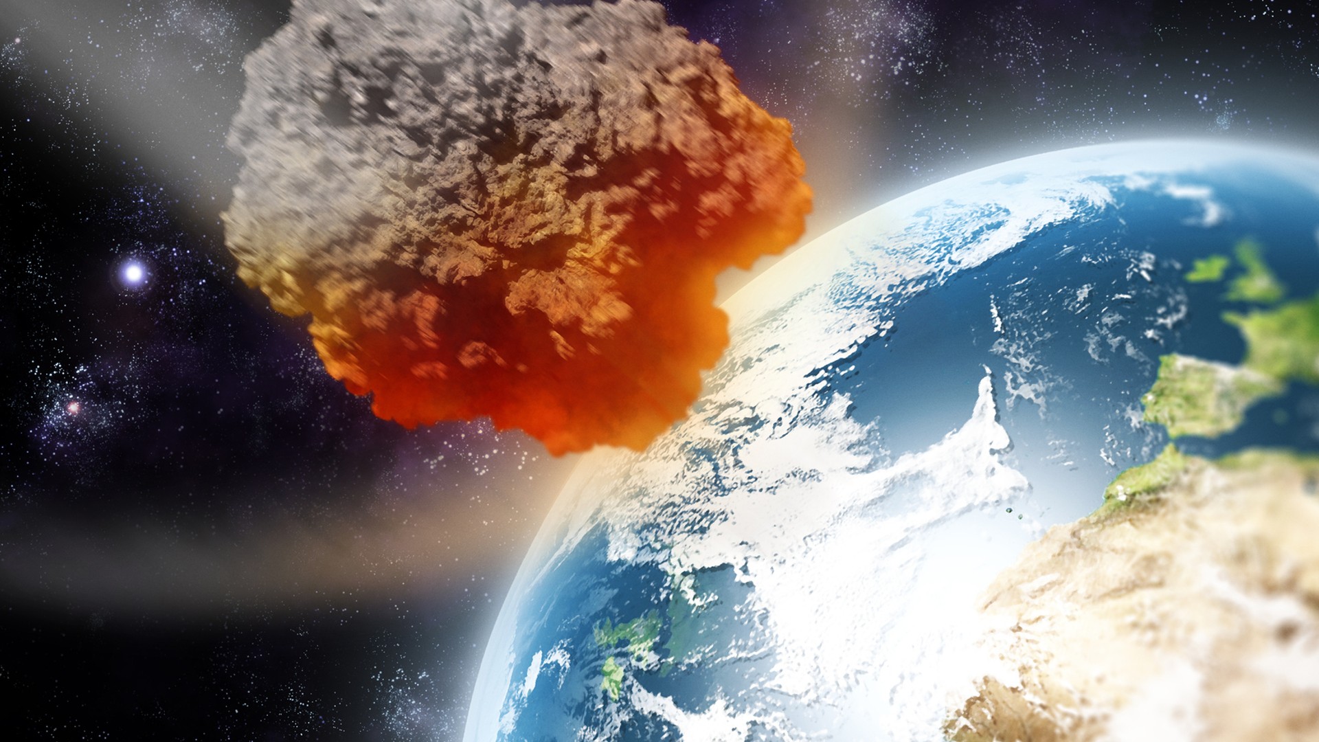 Los asteroides son pequeños objetos rocosos que orbitan alrededor del Sol.