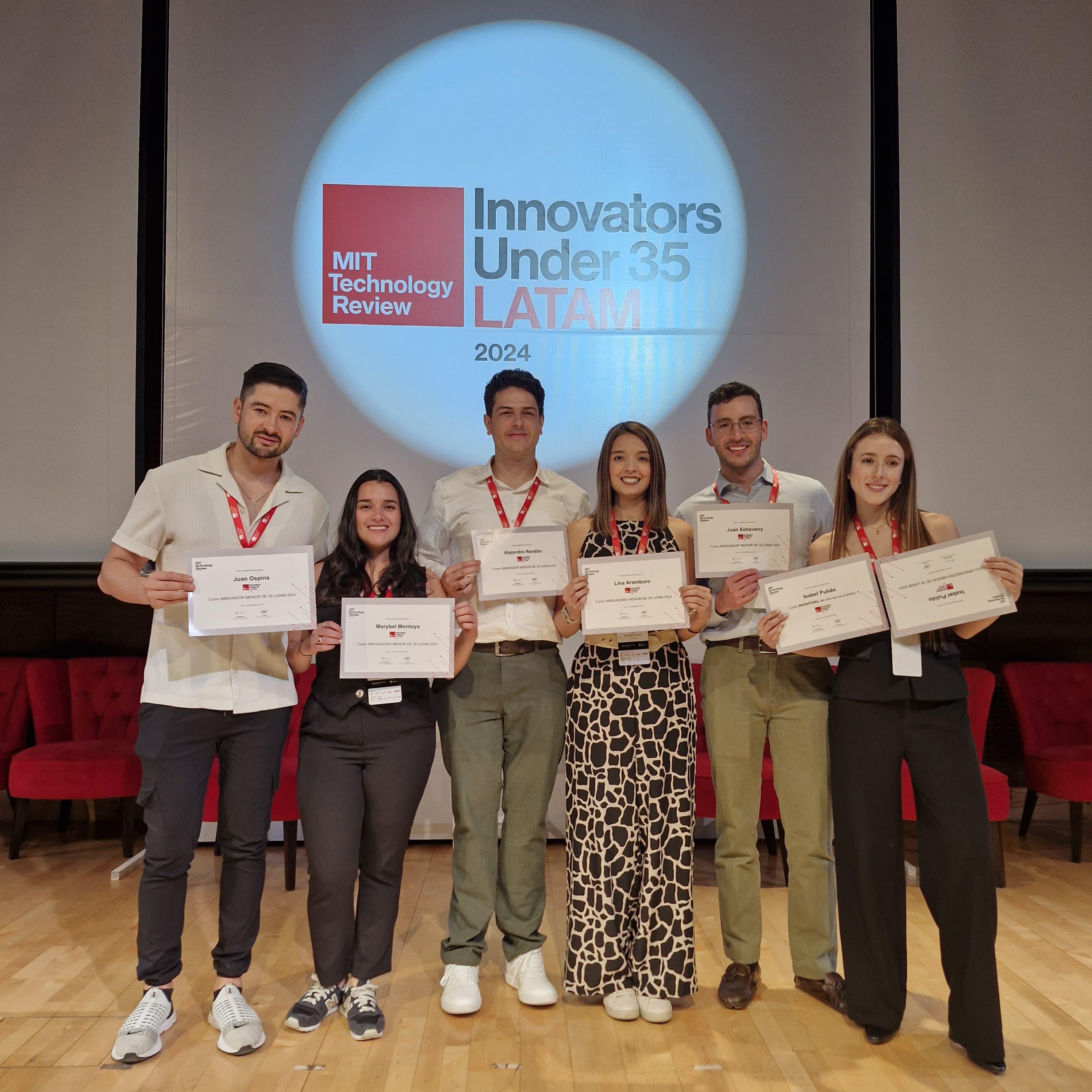 Marybel Montoya Álvarez, Juan Pablo Ospina, Alejandro Rendón, Isabel Pulido y Juan Echeverry y Lina Aramburo