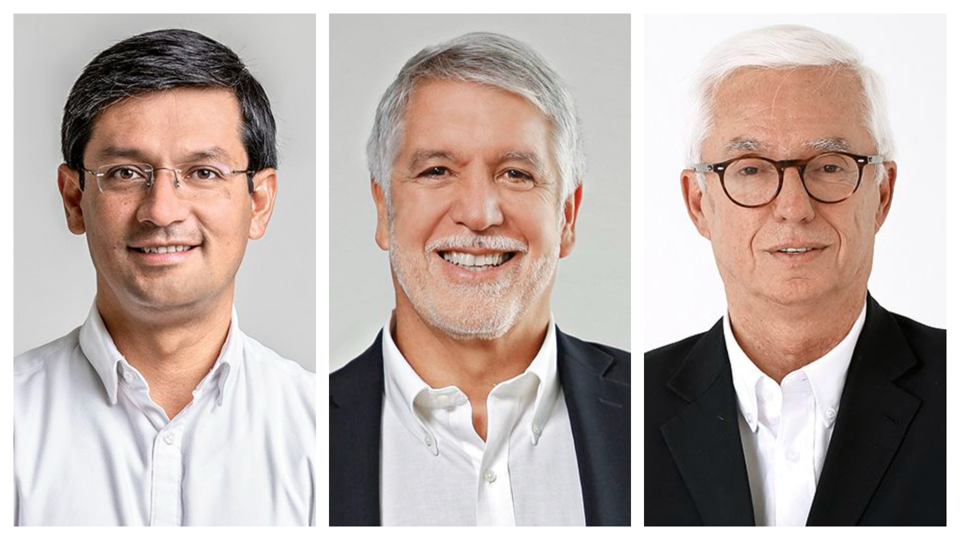 De izquierda a derecha: Camilo Romero, Enrique Peñalosa y Jorge Robledo son algunos de los nombres que podrían saltar al ruedo.