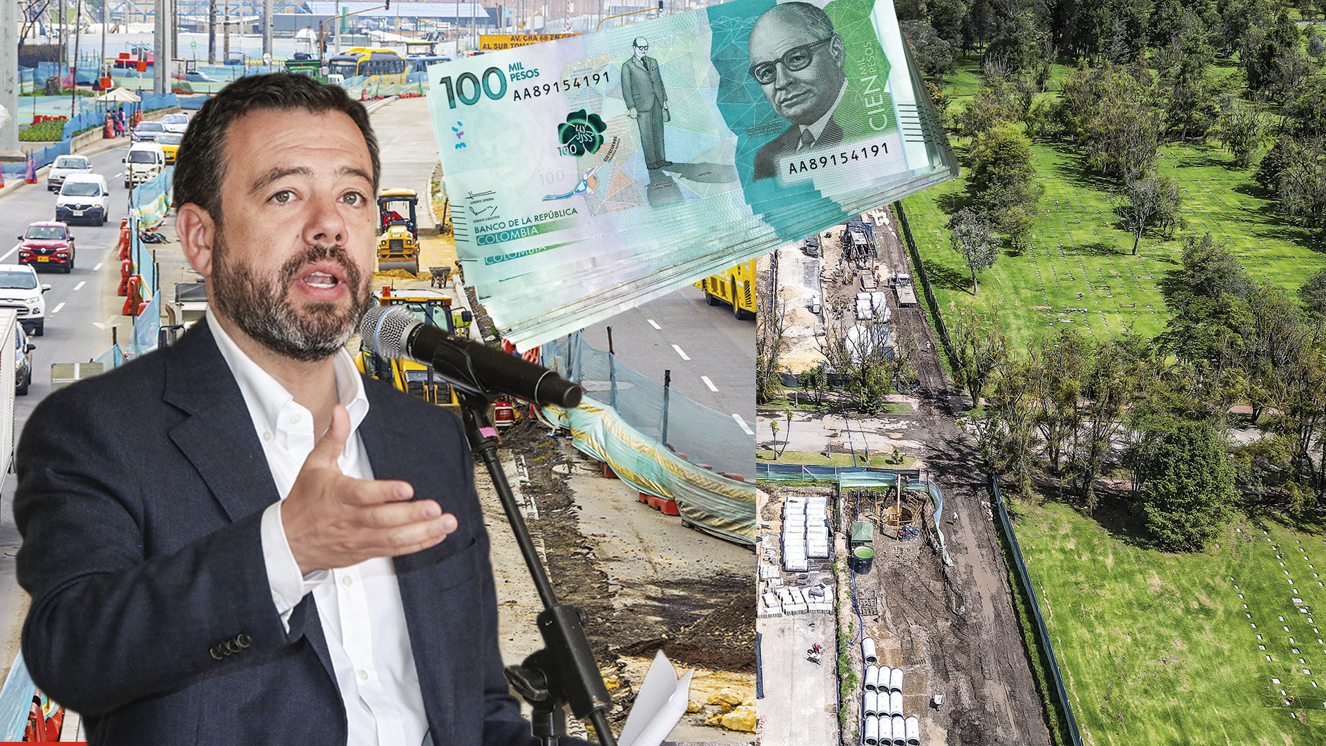 LAGOS DE TORCA PROYECTO DE AMPLIACIÓN DE BOGOTÁ HACIA EL NORTEOBRAOBRAS DE VALORIZACIÓNFOTO ESTEBAN VEGA