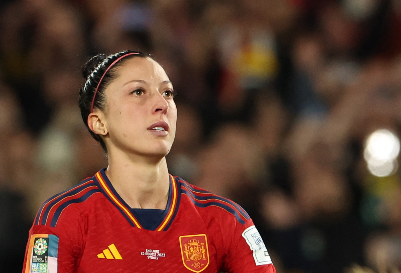 Jennifer Hermoso, jugadora de la selección española de fútbol.