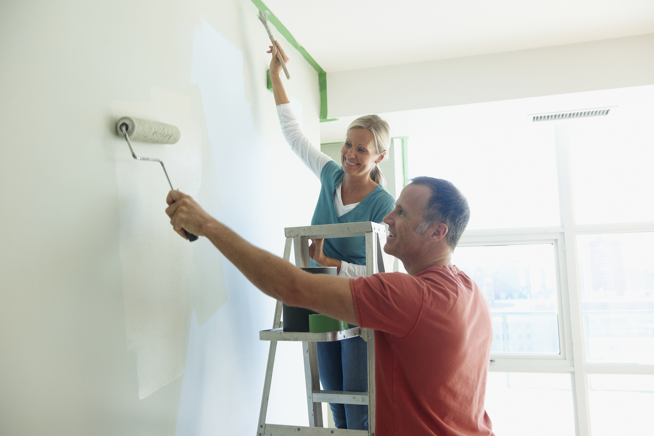 Las casas o partamentos debrían pintarse cada tres o cuatro años.