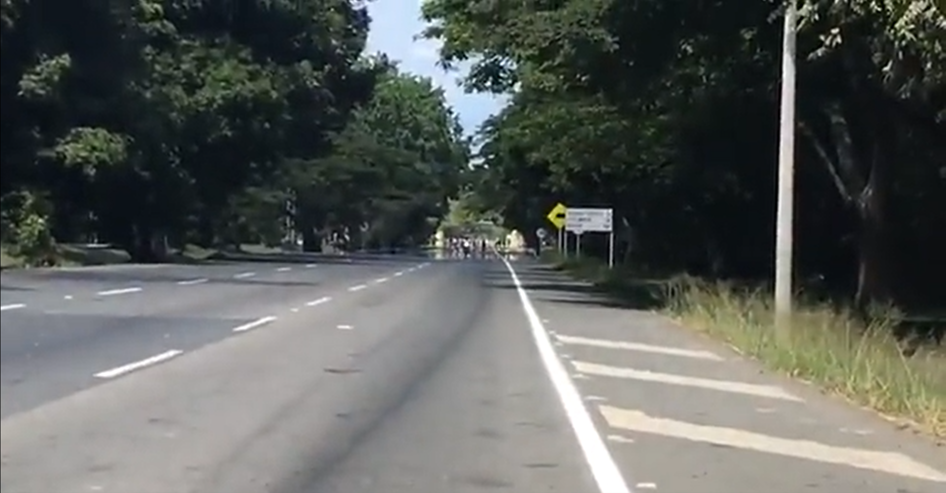 Se registraron nuevos bloqueos en la vía Cali-Palmira, en el corregimiento de Palmaseca.