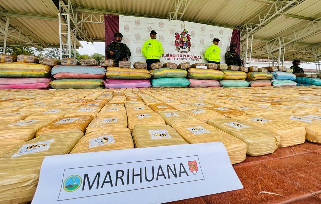 El cargamento estaba avaluado en más de mil millones de pesos.