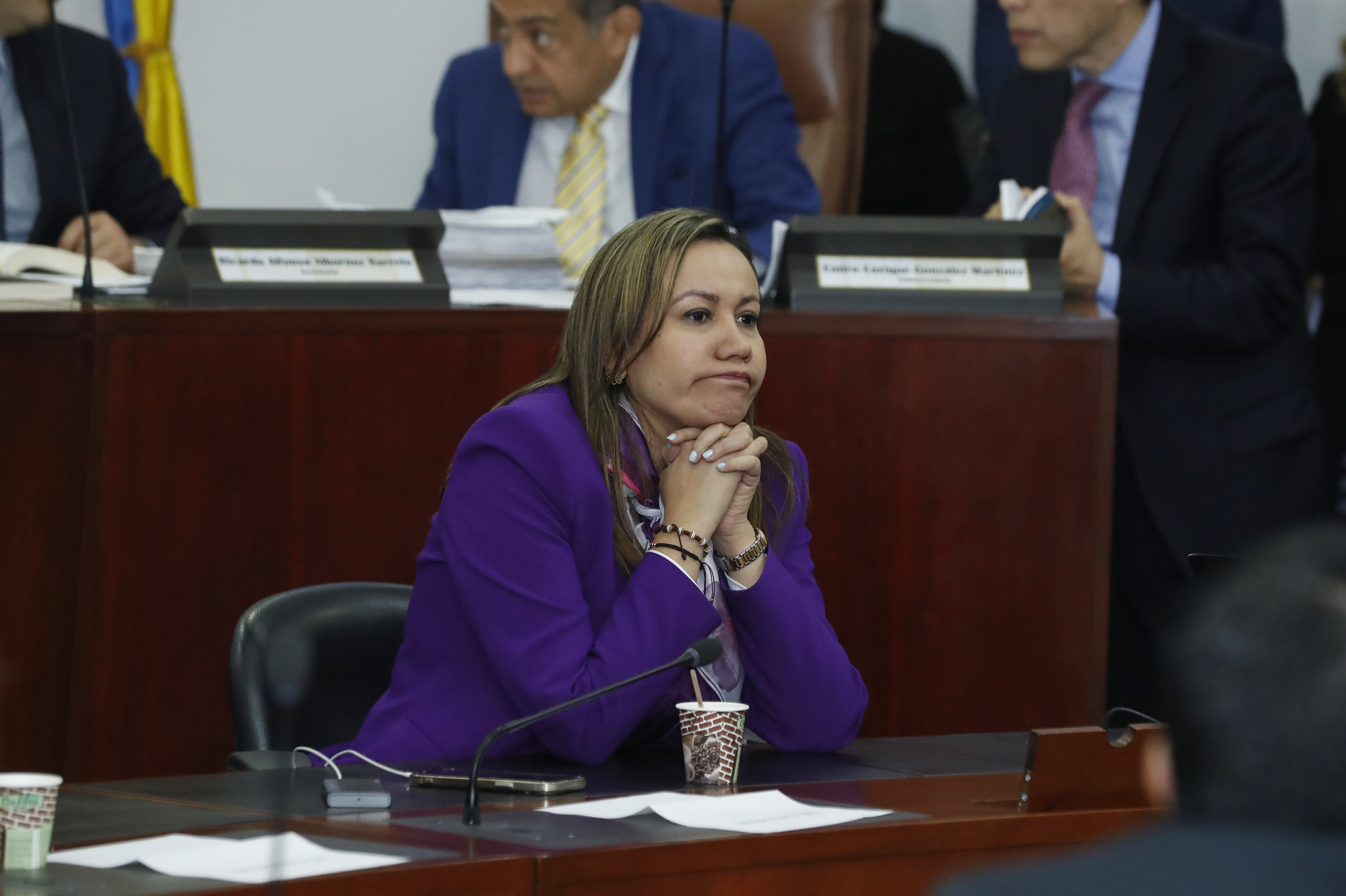 Carolina Corcho Ministra de Salud y Protección Social
Comisión Séptima de la Cámara de Representantes