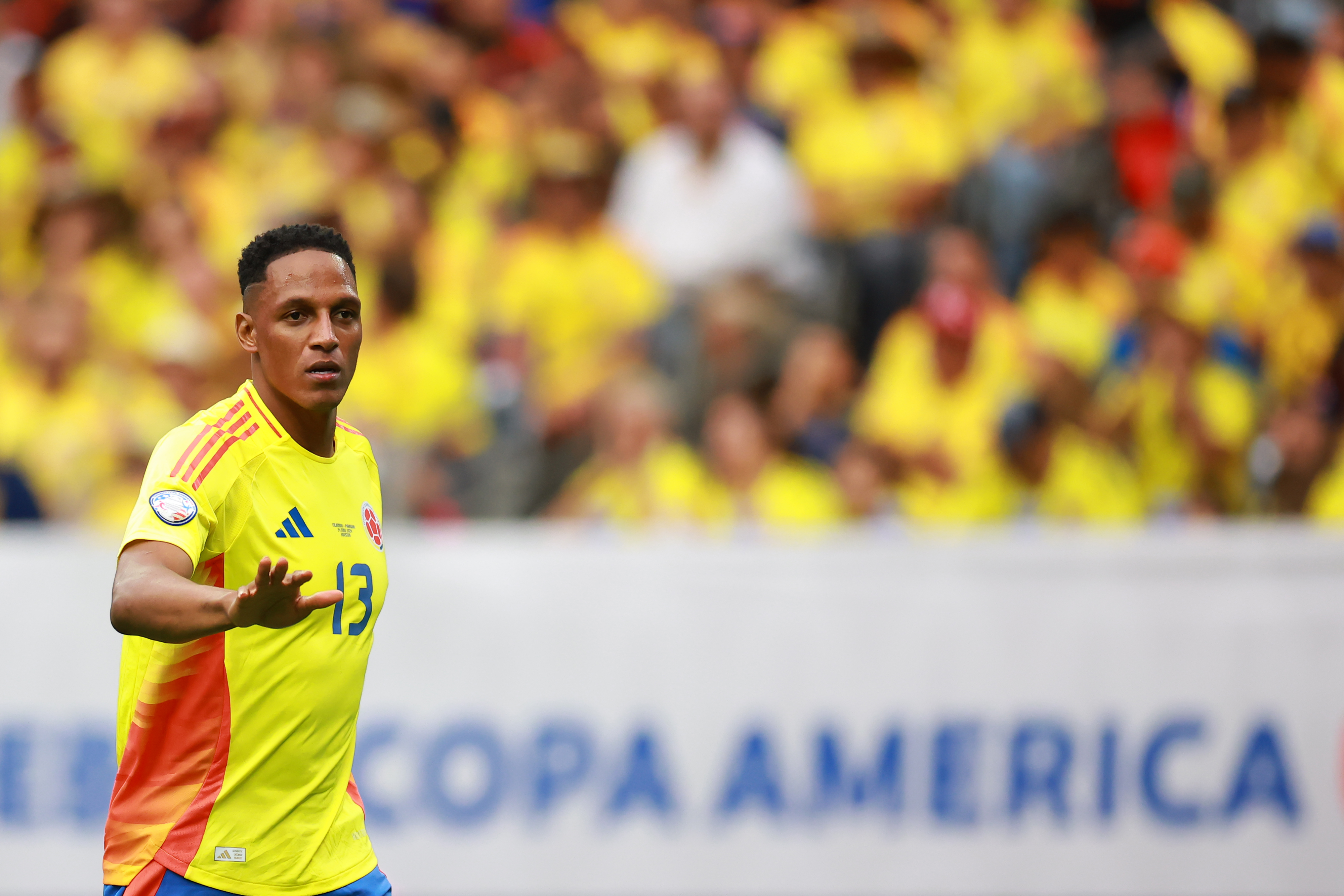 Yerry Mina, defensor de la Selección Colombia