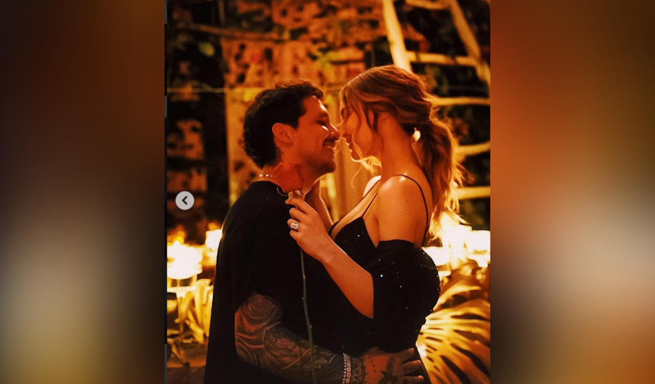 La pareja se comprometió en mayo de 2021. Aún no hay fecha de la boda.