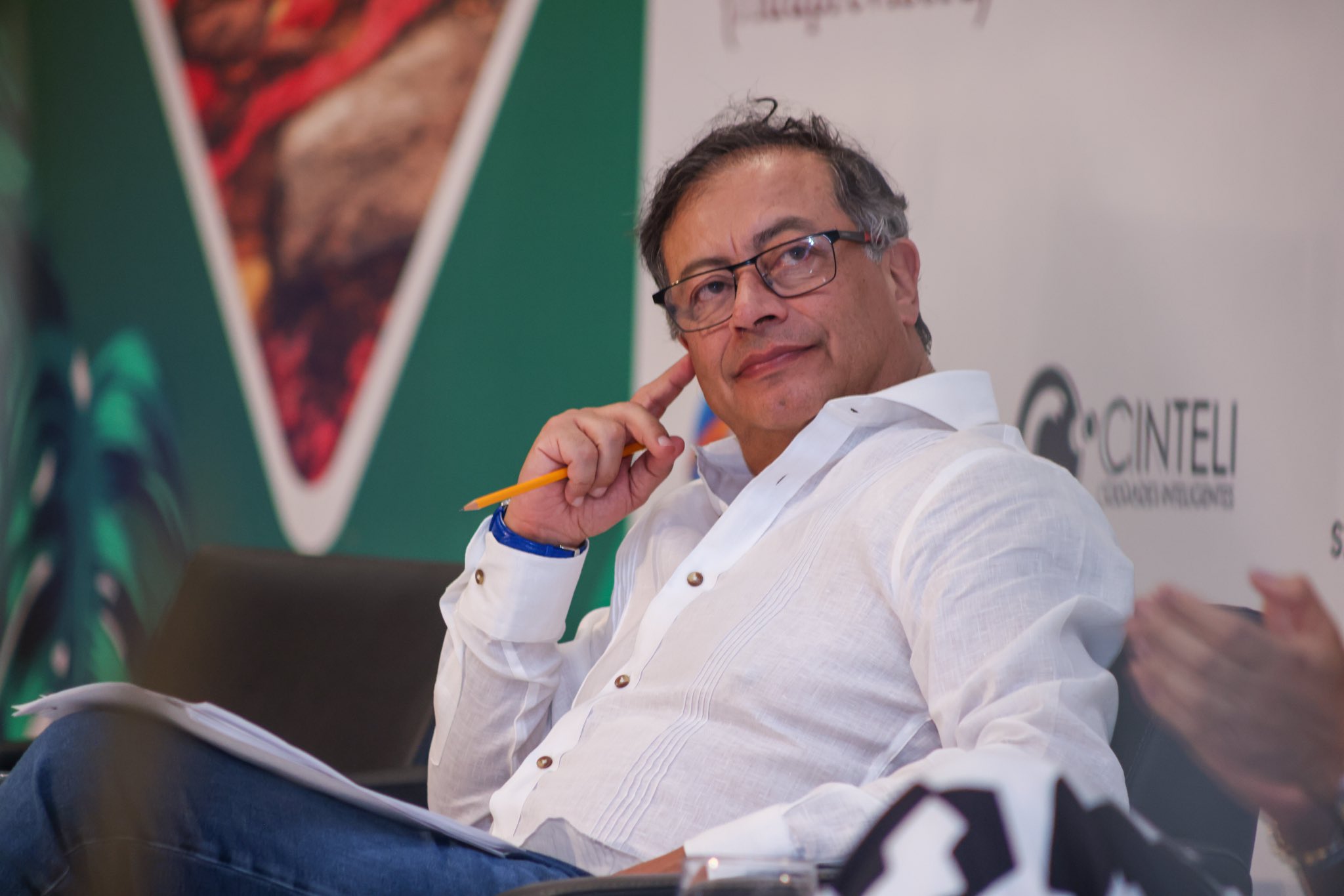 El presidente, Gustavo Petro, participó en el Congreso Nacional de Municipios en Cartagena, en donde propuso eliminar los operadores del ICBF. Foto: Presidencia