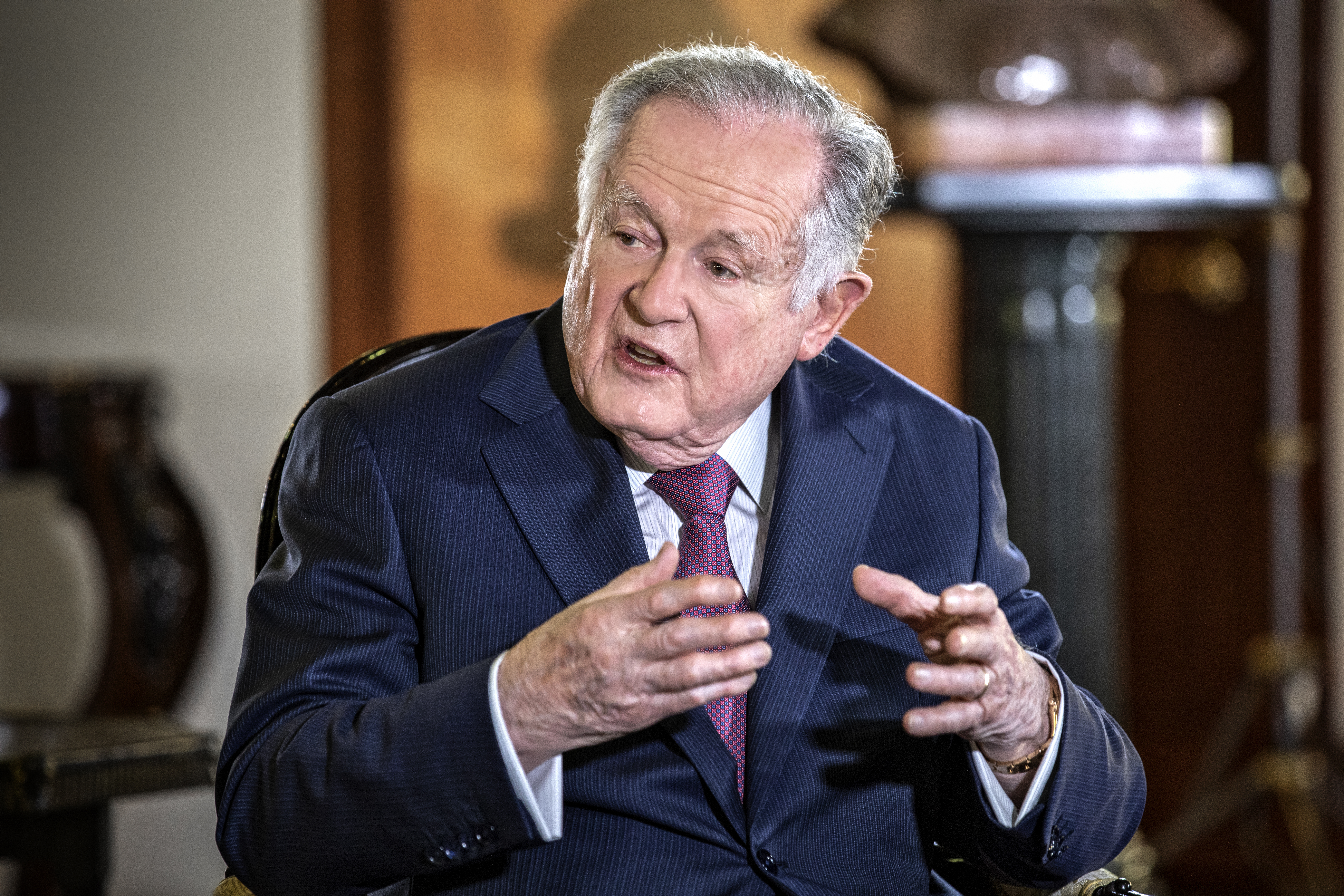 Luis Carlos Sarmiento Angulo.Bogotá Noviembre 25 de 2021.Foto: Juan Carlos Sierra-Revista Semana.