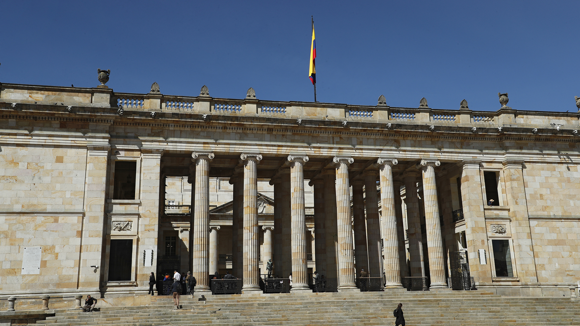 Congreso de la República de ColombiaCongreso fachadaBogota agosto 18 del 2022Foto Guillermo Torres Reina / Semana