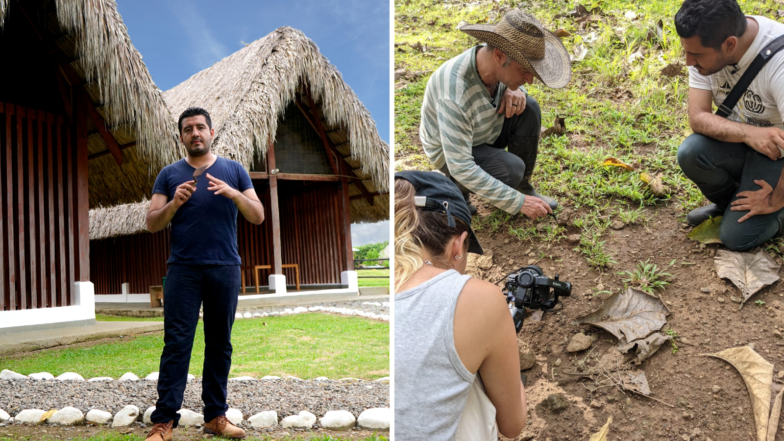 Motivado por su interés en la arqueología, Sebastián Cardona Sierra decidió mostrar estas zonas de interés histórico en Colombia.
