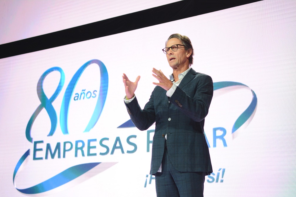 Lorenzo Mendoza, en la celebración de los 80 años de Empresas Polar