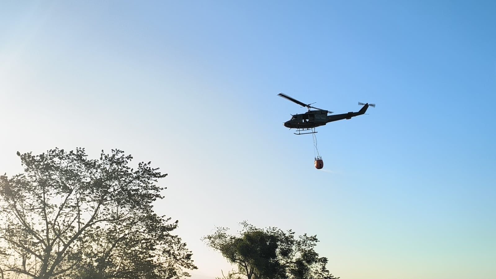 Incendio en la Sierra Nevada