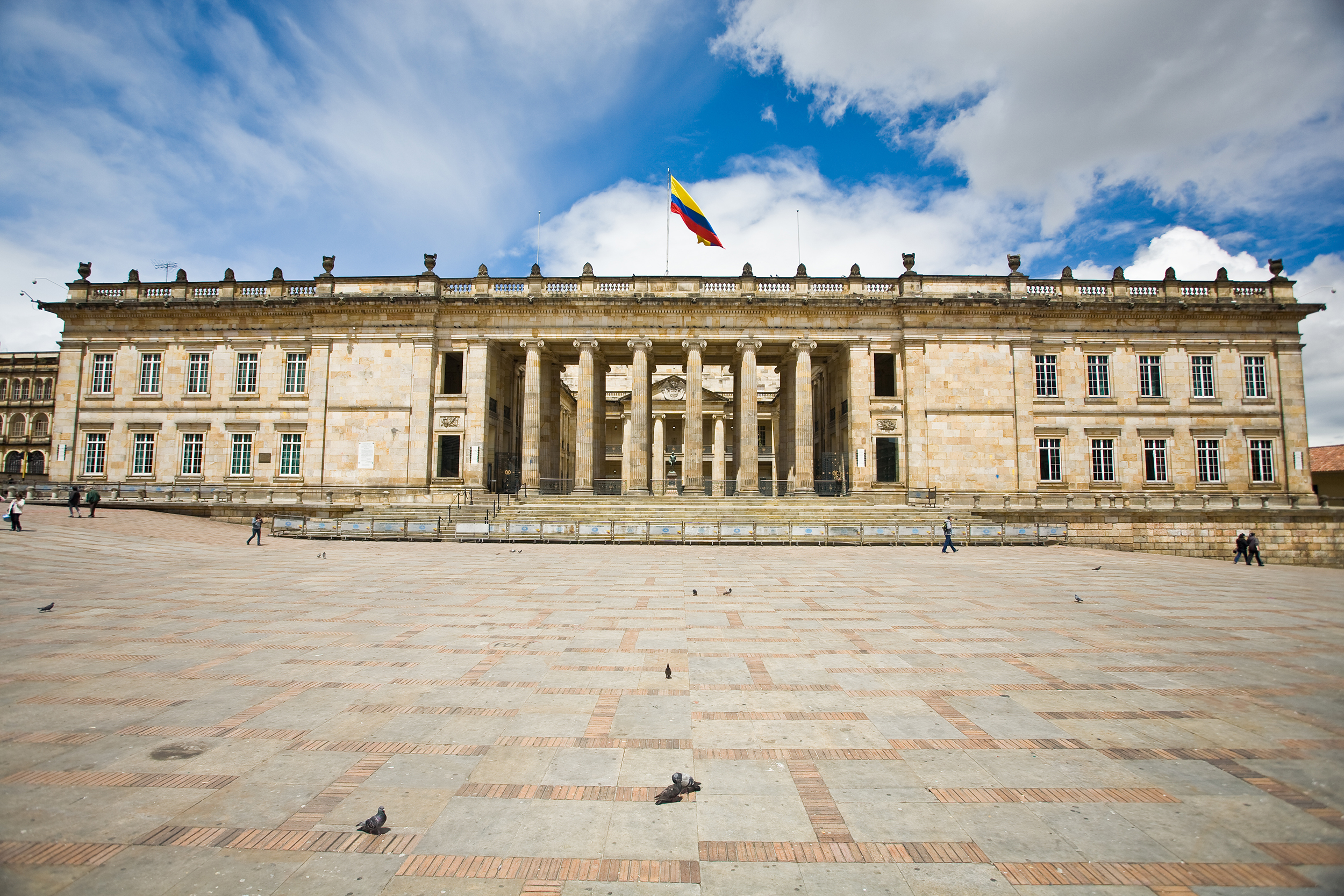 Capitolio Nacional de Colombia es la sede del Congreso de la República de Colombia.