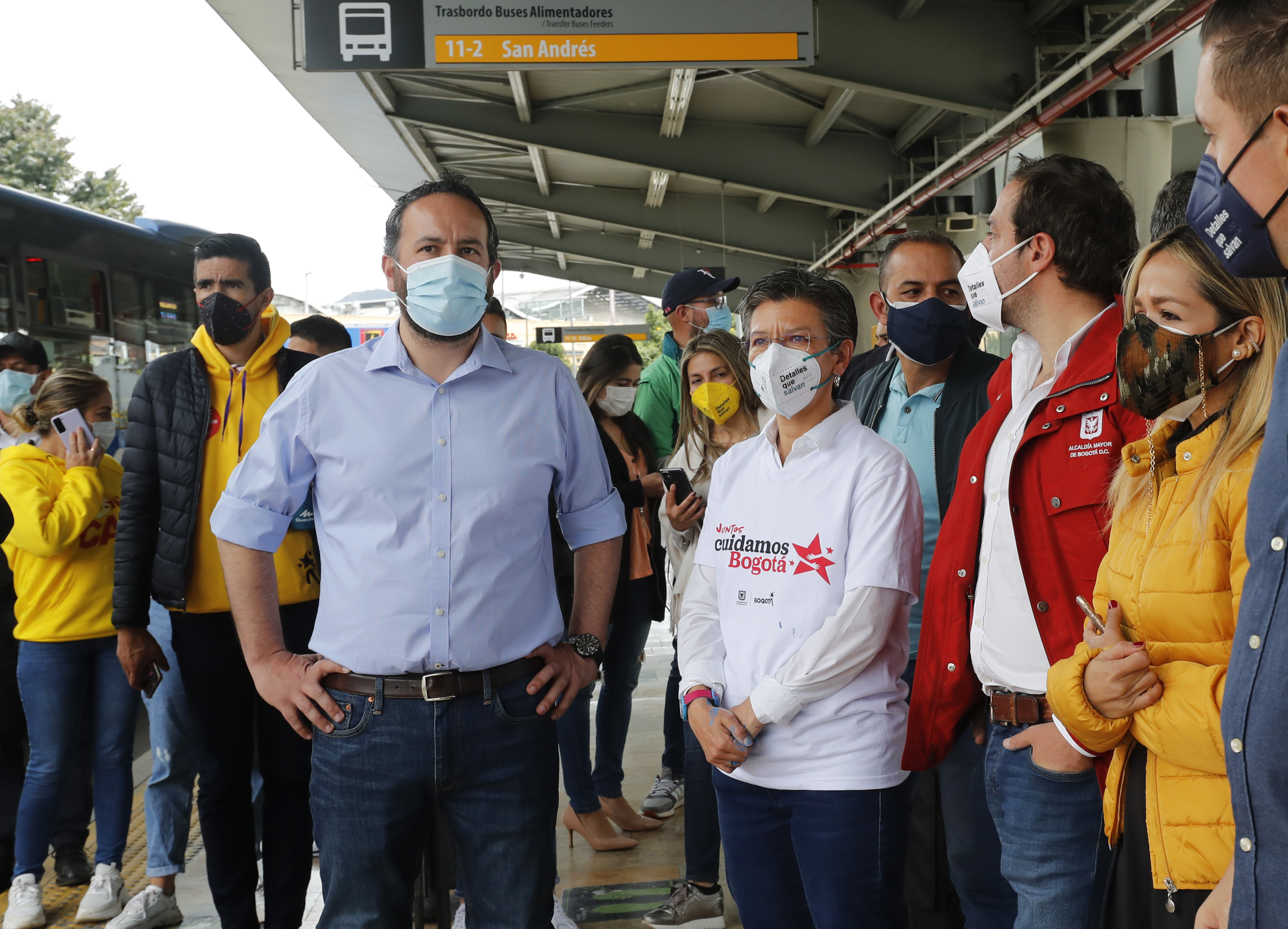 Alcaldesa Claudia López verificó el avance en los procesos de recuperación del Portal Suba