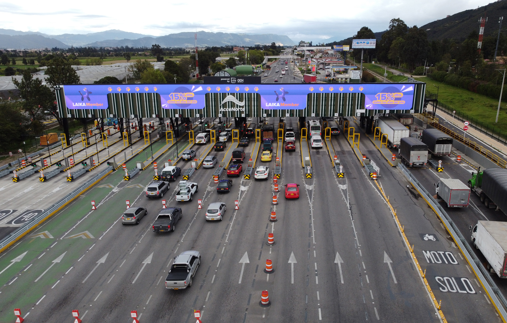 Peaje Andes salida Autopista Norte Bogotá Octubre 5 del 2020Foto Guillermo Torres Reina / Semana