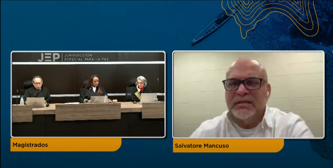 JEP DEFINE SOMETIMIENTO DE MANCUSO