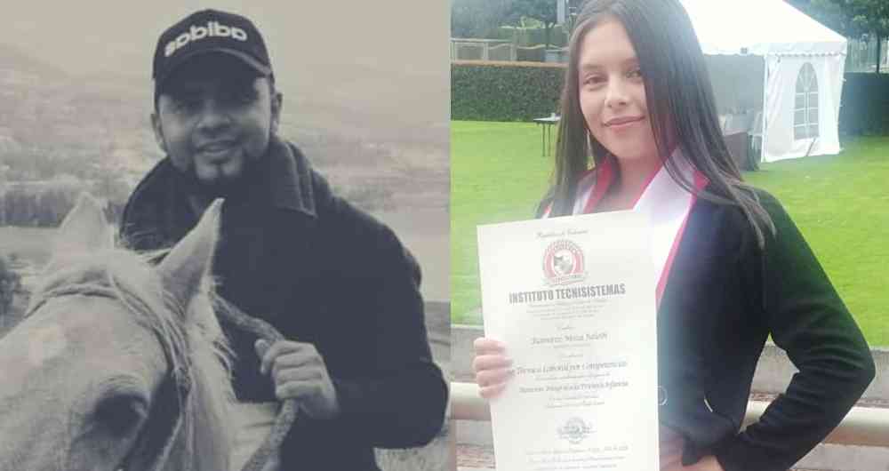 Cristian Hurtado y Julieth Ramírez.