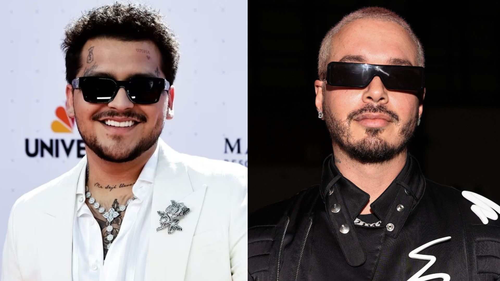 Christian Nodal y J Balvin.