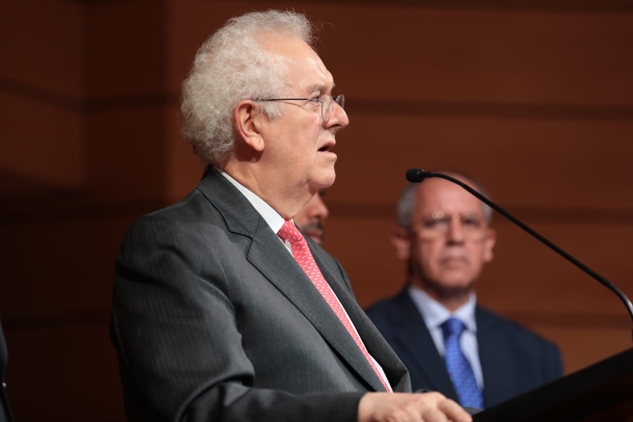 José Antonio Ocampo se despidió del Ministerio de Hacienda.