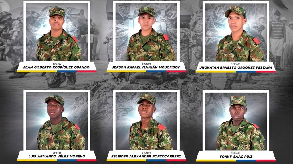 Los soldados fueron asesinados en el norte del Cauca.