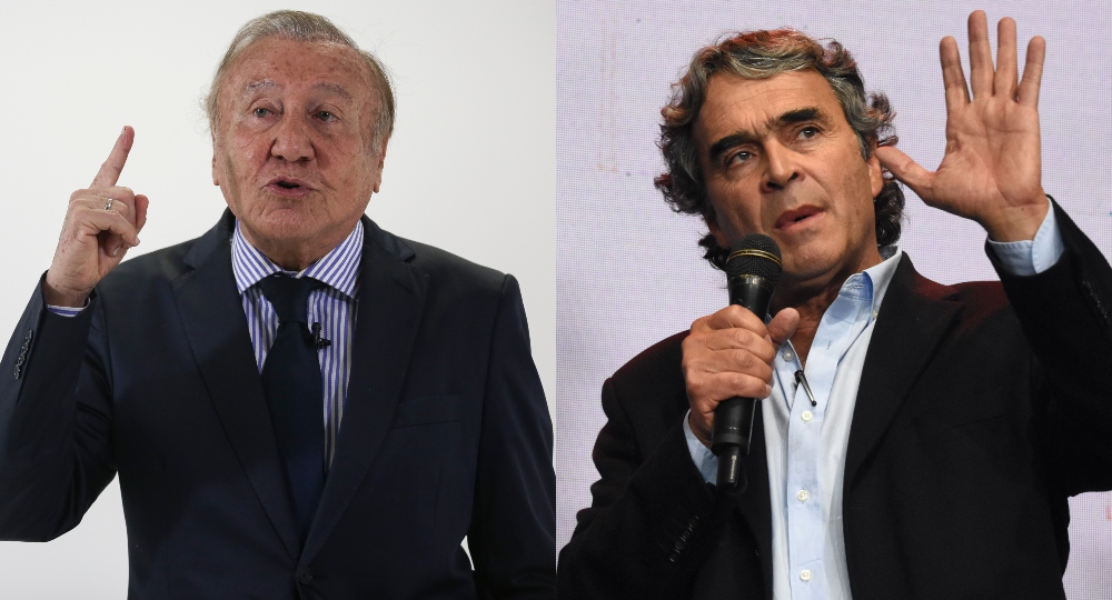 Rodolfo Hernández y Sergio Fajardo