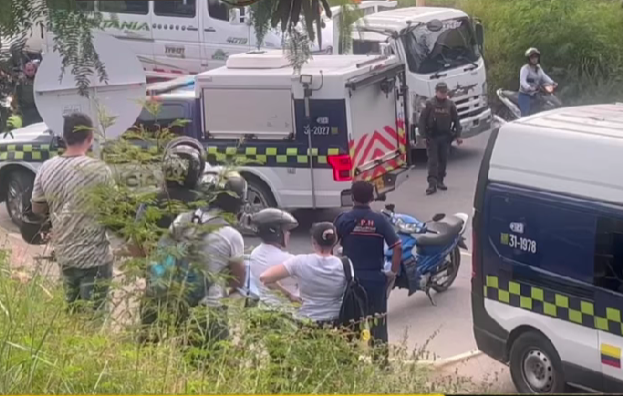 Ocurrió en el sector de Colanta.
