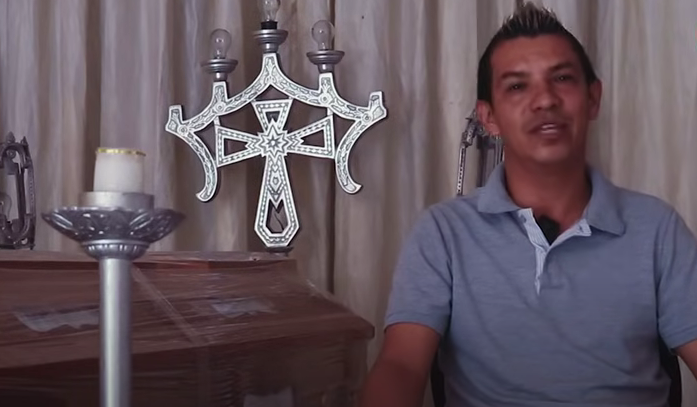 Miguel López, asesinado junto con su esposa y su bebé en Tibú, Norte de Santander.