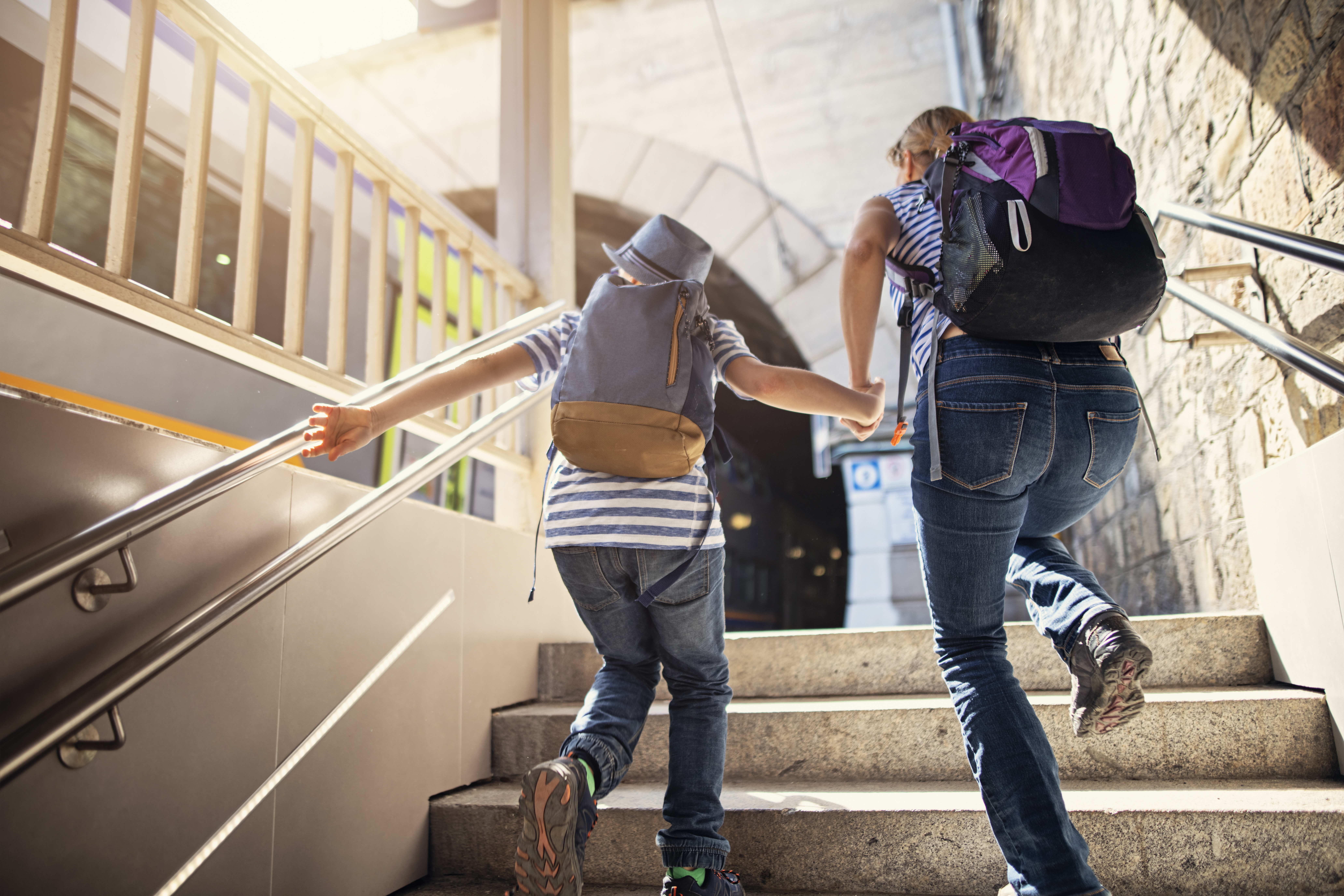 Al momento de un sismo basta con coger la mochila y ponerse en un lugar seguro.