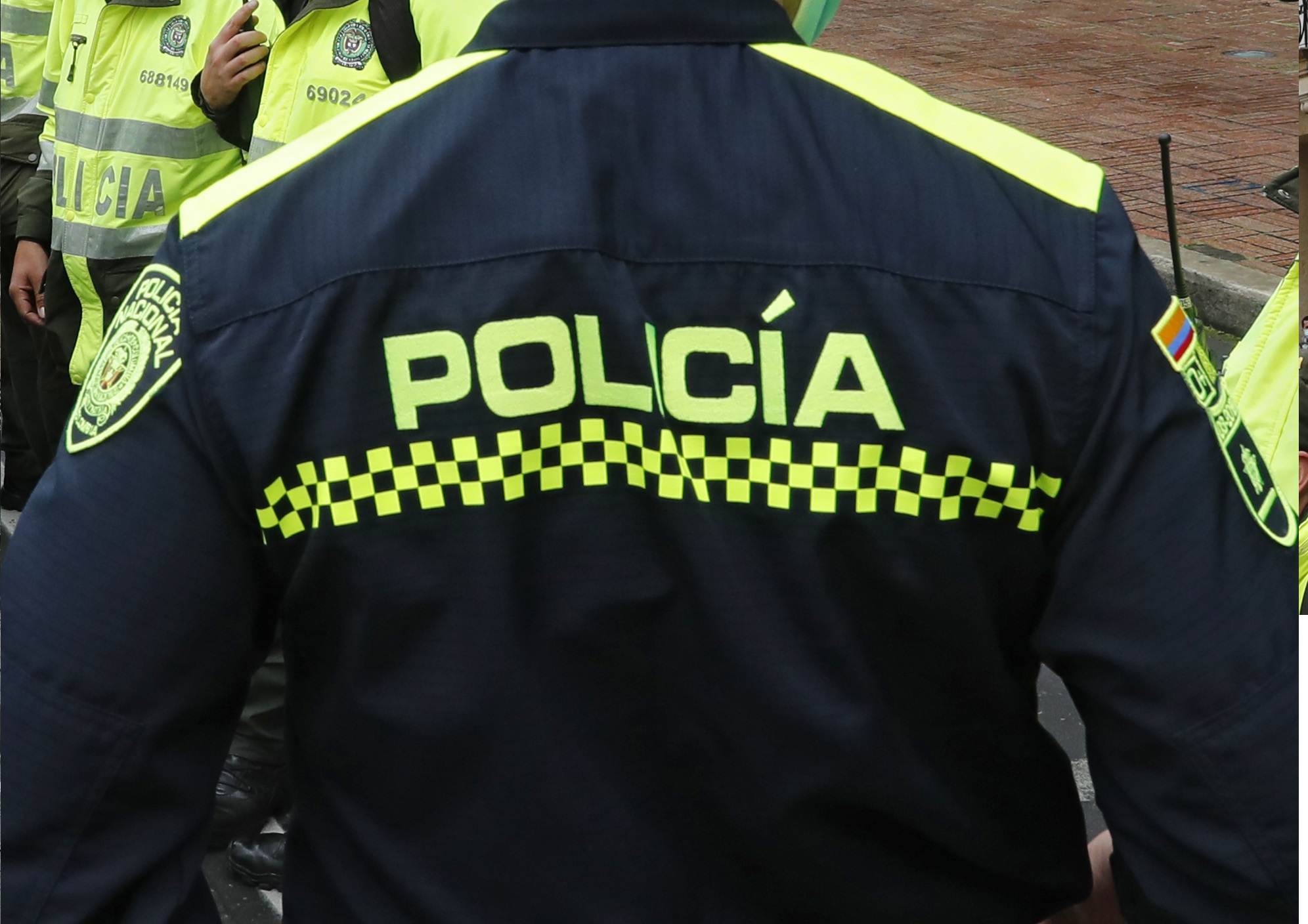 Plaza de Bolívar presentacion del nuevo uniforme de la Policía Nacional de color azul y neón para las mujeres y hombres del modelo de vigilancia policial en los entornos urbanos
Bogota julio 19 del 2021
Foto Guillermo Torres Reina / Semana